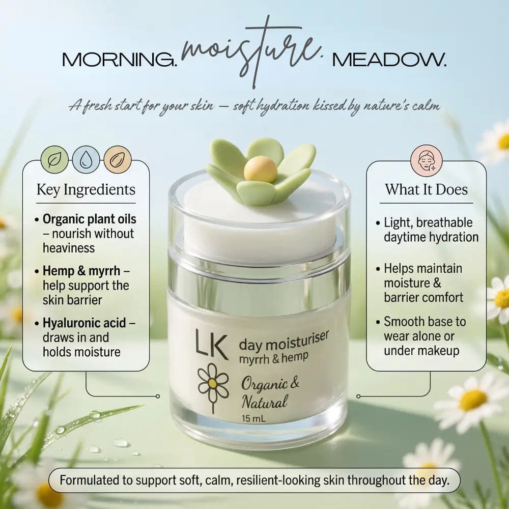 Organic Day Moisturiser NZ: Fresh Start, Radiant Skin