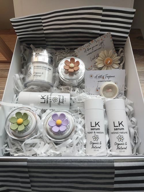 Lisah-Khayil Luxury Skincare Gift Set - full natural botanical skincare bundle NZ made
